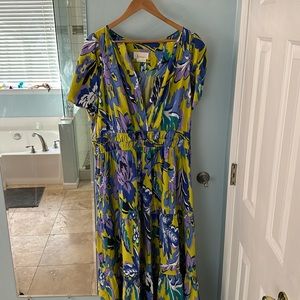 Anthropologie somserset dress